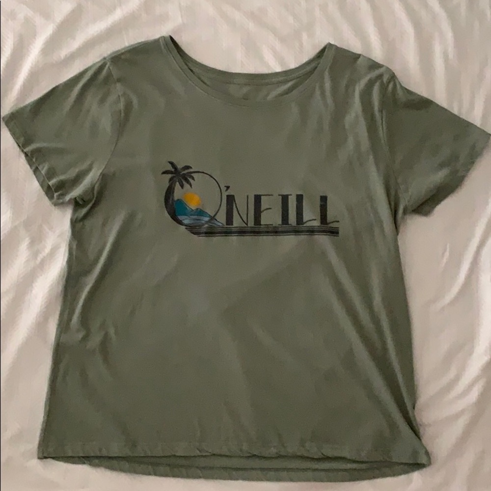 O’Neil sage green ladies t-shirt